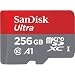 Produktbild SanDisk Ultra microSDXC, 256 GB Speicherkarte, Kl. 10, UHS-1, inkl. SD-Adapter
