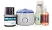 Professional Hair Removing Wax Kit Pre Waxing & After Care wax heater spatulas