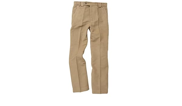 barbour traditional fit moleskin trousers