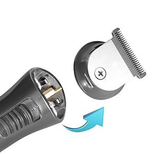 Tezam Multi Grooming Kit Set 7 in 1 - Hair Clipper, Nose Hair Trimmer, Moustache Beards Shaver - Image 3