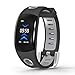 Produktbild BAIYI Tracker Watch und Herzfrequenz-Monitor wasserdicht Smart Bracelet Sports Herzfrequenz-Druck-Tracker kompatibel mit Android IOS,D