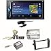 Produktbild Pioneer AVH-A210BT USB Autoradio Touchscreen Bluetooth Moniceiver Autoradio CD DVD MP3 Freisprecheinrichtung WAV AUX AAC DivX Einbauset für Mercedes Vito Viano W639