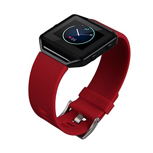 Gosuper nueva correa suave del reemplazo del deporte del silicón para Fitbit blaze Correa