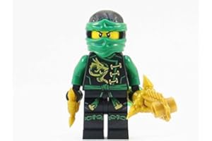 LEGO Ninjago Minifigure - Lloyd Skybound with Dual Gold Weapons (70601)