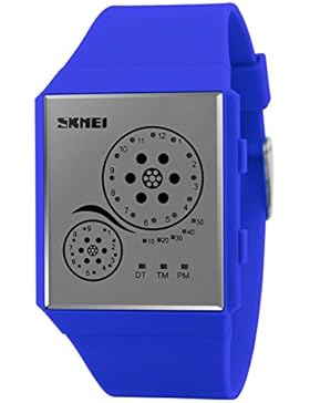 Wasserdichte Uhr Mode/Männliche und weibliche Studenten PersönlichkeitLEDUhr-6