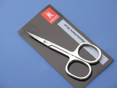 PFEILRING Hautschere aus Solingen mit gebogener Schnittfläche - 2