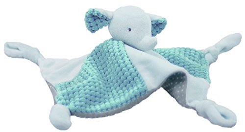 Preisvergleich Produktbild Inwolino 8100 - Schmusetuch Elefant Paul, blau / türkis, Schnuffeltuch