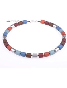 Zylinder Mix Kette Bärbel rost rot blau Mix