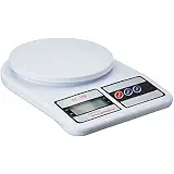 Generic Electronic Kitchen Digital Weighing Scale, Multipurpose (White, 10 Kg)