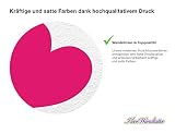 I-love-Wandtattoo WAS-10121 Kinderzimmer Wandsticker Set „Pinke Herzen“ 25 Stück zum Kleben Wandtattoo Wandaufkleber Sticker Wanddeko - 2