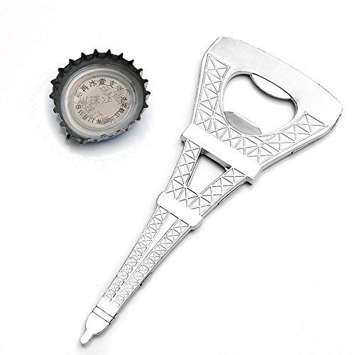 Mogoko 5x Flaschenöffner Set aus Edelstahl Lustig 5 Design Bottle Opener einfach zu öffner - 5