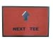 Produktbild Golfer Fußmatte NEXT TEE, Golf Door Mat by CEBEGO® mit Golfmagnet,Golfgeschenke Golfteppich Golf-Gift