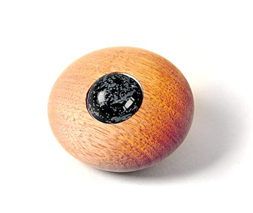 Preisvergleich Produktbild Joya Massageroller Ahorn - Schneeflockenobsidian