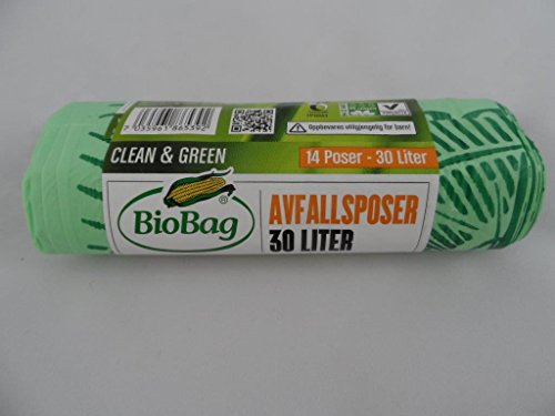 70 Stück BioBag 30 Liter Biomüllbeutel nach EN 13432 - 2