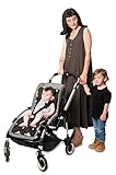 Simply Good Stroller Liner Universal Einlage für Kinderwagen Kindersitz Auflage Buggy Babytrage Sitzfutter mit Memory Schaumstoff Polsterung - 4