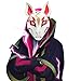 Produktbild Supmaker Fortnite Fox Drift Maske Helm von Fortnite Staffel 5 für Halloween Kostüm Cosplay