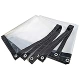 ★ TODO EL CLIMA: resistente a la putrefacción, impermeable, resistente al encogimiento. Diseñado para toda la resistencia a la intemperie, incluidas las temperaturas invernales bajo cero y los veranos calurosos, lo que lo hace ideal para ser usado como cubierta para su techo.