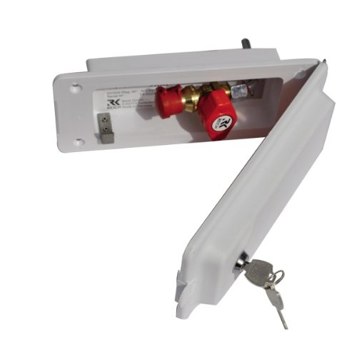 Preisvergleich Produktbild Reich Versorgungsklappe Gas mit Schloss reinweiß