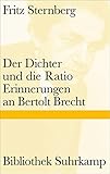 Image de Der Dichter und die Ratio: Erinnerungen an Bertolt Brecht (Bibliothek Suhrkamp)