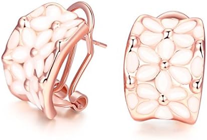 CHENGYUXUAN Fashion Cat's Eye Stone Pattern Ear Clip Europe And The United States Creativity Alloy Earrings Ear Buckle 2 Colors,A-OneSize