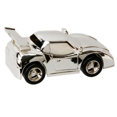 Christening Gifts. Silverplated Sports Car Money Box