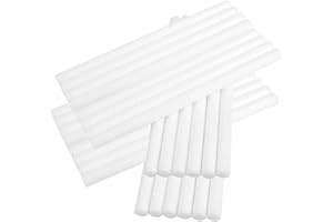 SHUANGTUO 20Pcs Humidifier Sticks Cotton Filter Refill Sticks Humidifier Replacement Filter Cotton Sticks Humidifier Filter Stick Car Diffuser Sponge Refill Sticks Wick for USB Radiator Mini Humidifiers Bedroom