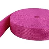 10m PP Gurtband - 30mm breit - 1,8mm stark - pink (UV)