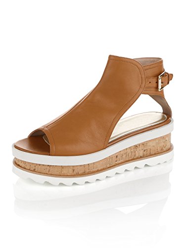 Preisvergleich Produktbild Damen Sandalette 40 by Alba Moda Green