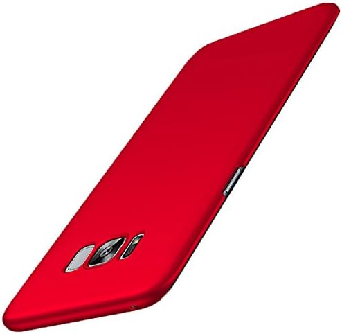 Samsung Galaxy S8 Plus Case Cover, Aostar Slim Thin Scratch Resistant Shock Proof Hard Plastic Protective Bumper Case Skin Shell for Samsung Galaxy S8 Plus 6.2 Inch (Red)