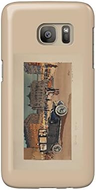 Renault 1913 Vintage Poster (artist: Gamy) France c. 1912 (Galaxy S7 Cell Phone Case, Slim Barely There)