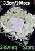 Produktbild Inovey 100Pcs Glühen Im Dunklen Sternen-Aufkleber Schöne 3D Diy Abziehbild-Kunstleuchtende Wand-Aufkleber - C