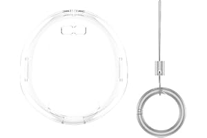 Elegant skyddsfodral för Tamagotchi för UNI, transparent PC hårt skal skydd med fullt täckskydd, lätt stötskydd för spelenhet
