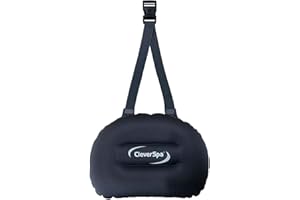 CleverSpa 2 Pack Ash Black Head Rest