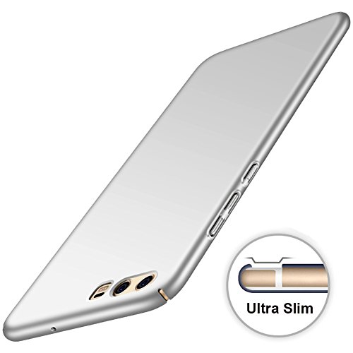 Plata Ultra-delgado Funda Case Cover y Protector de Pantalla Para Huawei P10 5 1 pulgadas Vooway   MS70297