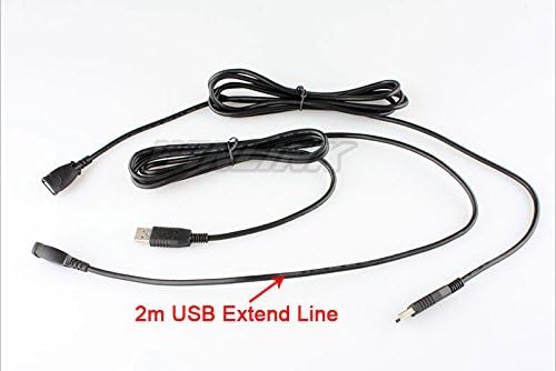 Ownice Two Pieces Universal USB Extended Line 200cm long USB Data Extend Cable For Connecting Car DVD Computer Laptop