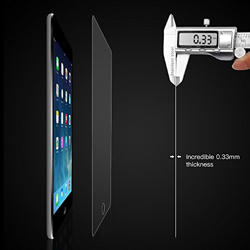 iPad Mini/Mini 2/Mini 3 Panzerglas,Coolreall Schutzfolie für iPad mini,mini 2,mini mit Retina,mini3 [0,33 mm HD Ultra Transparent,9H Härtegrad] - 4