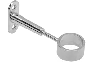 MODERIX Adjustable Holder Drop Socket with End/Bracket for 25mm Tube - Heavy Duty