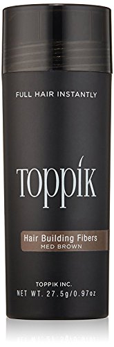 TOPPIK Hair Building Fibers Medium Brown, 1er Pack (1 x 28 g)