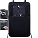 Produktbild Premium Autositz Rückenlehnenschutz / Trittschutz / Sitzschoner schwarz mit durchsichtigem iPad / Tablet Fach und praktischer Organizer-Funktion zum Verstauen von Utensilien und Getränken - hochwertige und wasserdichte Qualität schützt vor Schmutz und ist leicht zu reinigen - paßt für Autositze der meisten Automarken - neutrales Design - großflächig und sicher - ideal für Reisen mit Kindern!