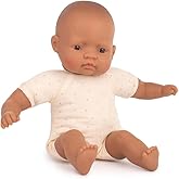 Miniland Dolls 31368: Latijnse pop, 32 cm, met zacht lichaam, in geschenkdoos Miniland Dolls 31368: Latijnse pop, 32 cm, met zacht lichaam, in geschenkdoos
