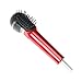 Onedirection Girls and Womens Mic Hairbrush in Red