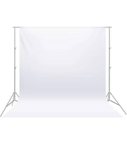 Fondale Nero Per Foto - 2,8x4 Metri In Cotone Per Studio Fotografico - Foto 9