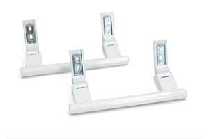 CG94 - Wymiana klamki do lodówki Zestaw 2 szt. Kompatybilny z Lieb!herr 909603600 Biały