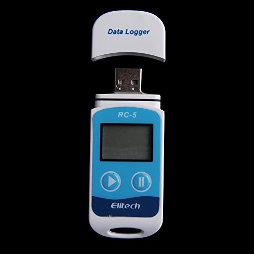 Yesfor Mini USB Temperatur Data Logger Temp Rekorder Interner Externer Sensor Neu - 3