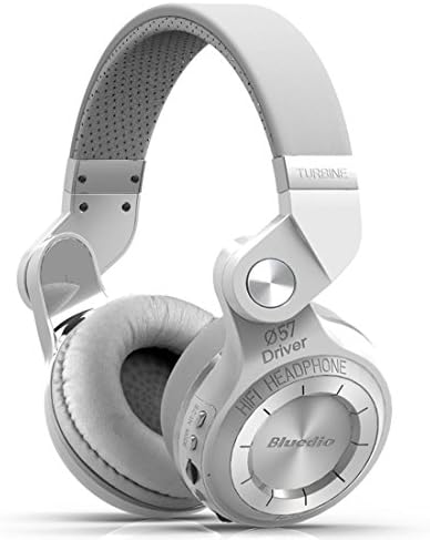 Bluedio T2 Plus Bluetooth Headphone (White)