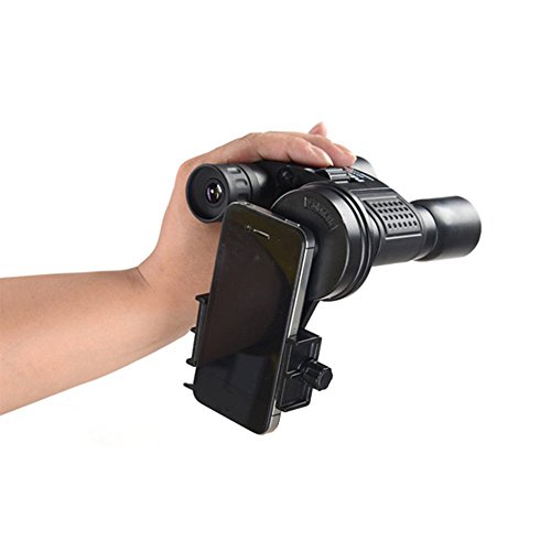 IPOTCH 2pcs Smartphone Adattatore Montatura Treppiede - Applicare a Microscopio Binoculare/Telescopio Monoculare Supporto Cellulare