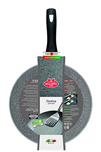 Ballarini Cortina Granitium Bratpfanne 1 Griff, Grau, Durchmesser 28 cm-11 inches - 3