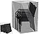 Produktbild OUTFLEXX Premium Abdeckhaube für Stapelstühle, schwarz, wasserbeständig, 64 x 64 x 82/122 cm