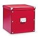 Produktbild Zeller 17621 Aufbewahrungsbox, Pappe, ca. 33,5 x 33 x 32 cm, rot