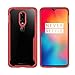 Produktbild DDJ OnePlus 6T Hülle Klar, Premium TPU Schutzhülle Bumper Case Cover Handyhülle für OnePlus 6T [Stoßfest] [Anti-Rutsch] [Kratzfest] (Rot)